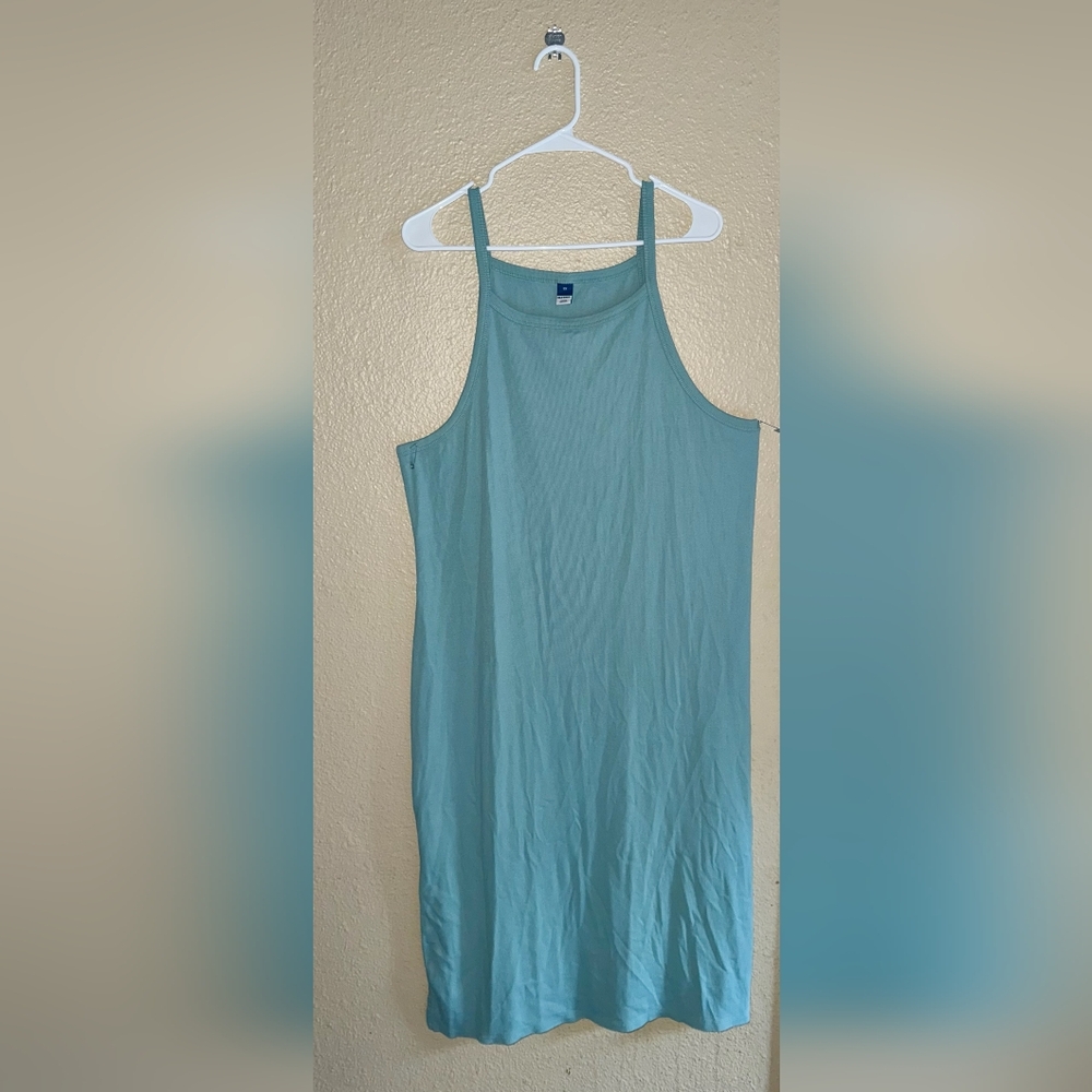 Women's Blue Sleeveless Top